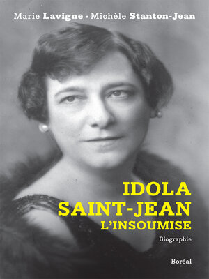 cover image of Idola Saint-Jean, l'insoumise